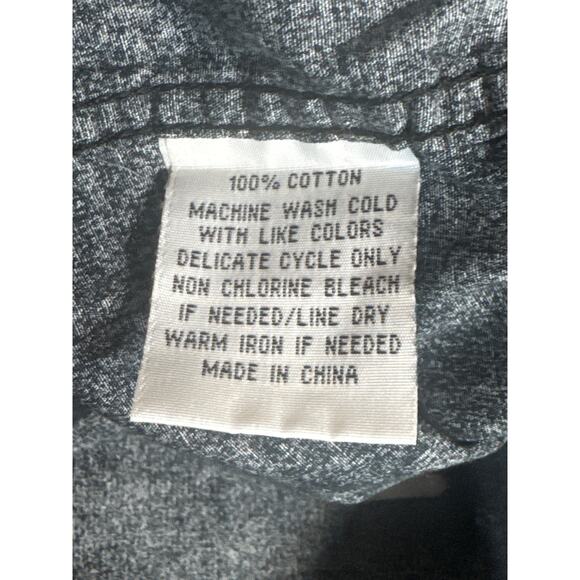 Molokai Surf Co Novelty Christmas Xmas Button Down Mens Large Black Short Sleeve - Picture 5 of 5